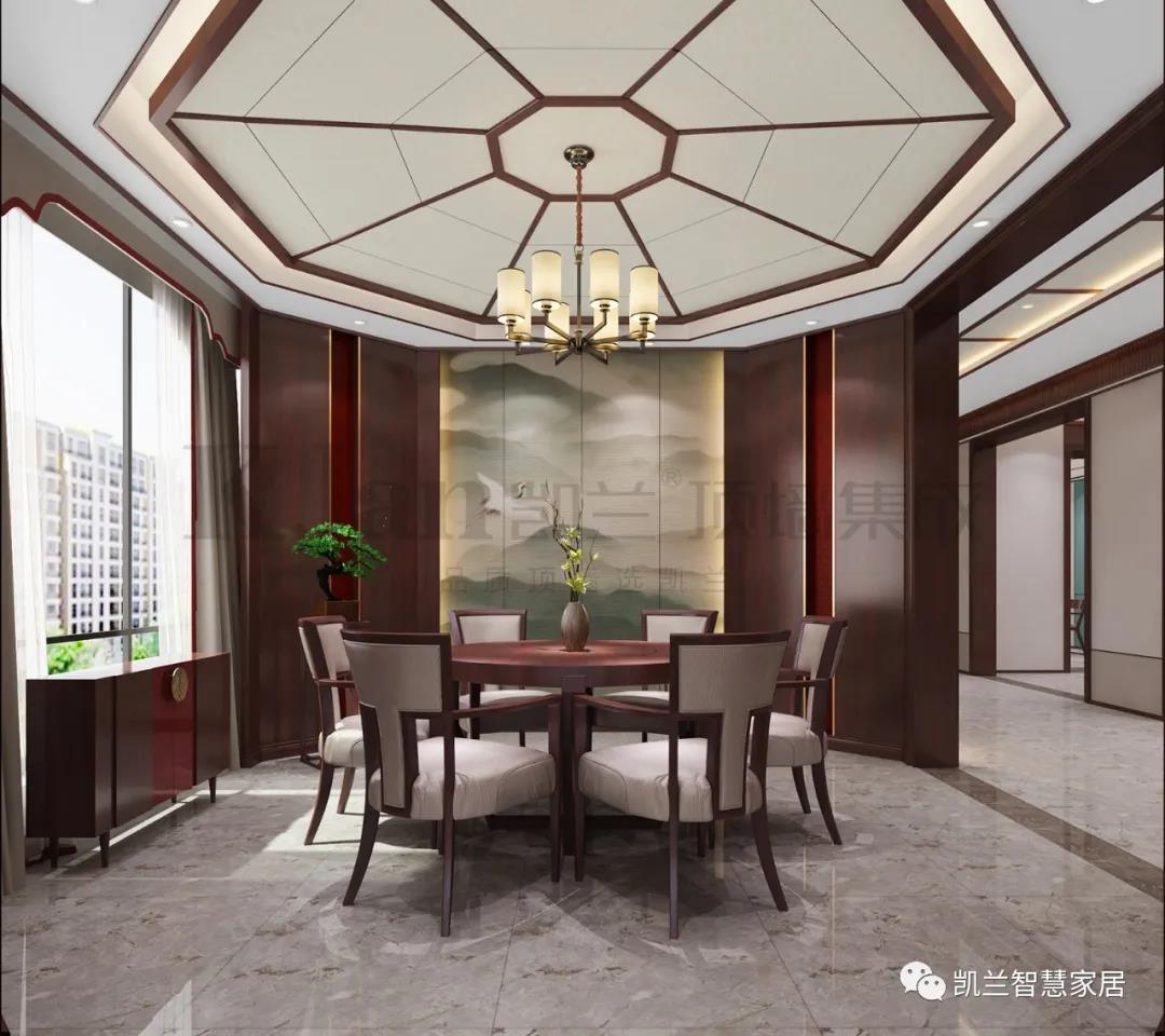 凯兰集成墙板背景墙蜂窝大板顶